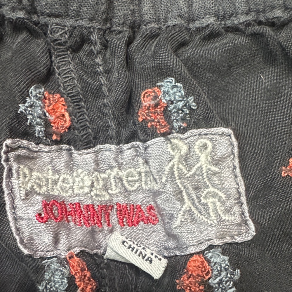 Johnny Was x Pete & Greta Embroidered Pattern jogger pants - Picture 5 of 7